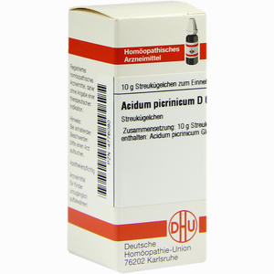 Acidum Picrinic D6 Globuli 10 g - ab 8,09 €