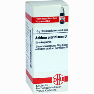 Acidum Picrinicum D12 Globuli 10 g - ab 7,66 €