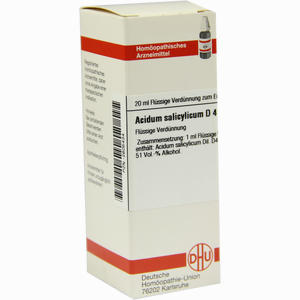 Acidum Salicyl D4 Dilution 20 ml - ab 0,00 &euro;