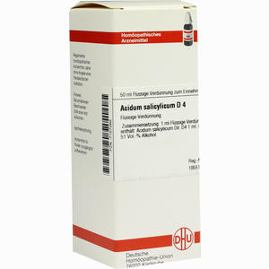 Acidum Salicyl D4 Dilution 50 ml - ab 0,00 &euro;