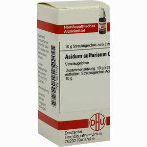 Acidum Sulfuricum C12 Globuli 10 g - ab 8,33 €