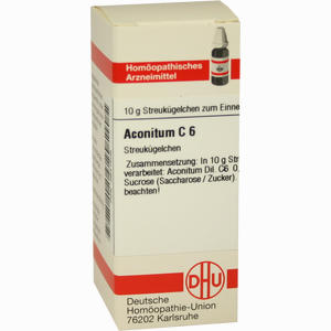 Aconitum C6 Globuli 10 g - ab 7,08 €
