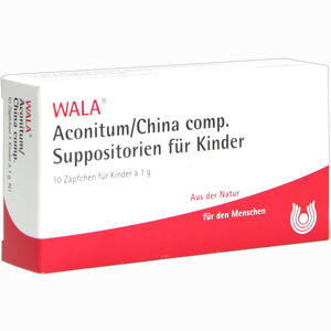 Aconitum/china Comp Ksupp Zäpfchen 10 x 1 g - ab 6,13 €