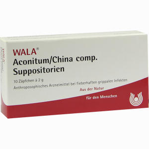 Aconitum/china Comp Supp Zäpfchen 10 x 2 g - ab 0,00 &euro;