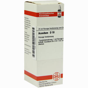 Aconitum D10 Dilution 20 ml - ab 0,00 &euro;