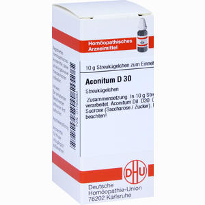 Aconitum D30 Globuli 10 g - ab 7,25 €