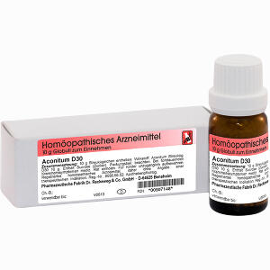 Aconitum D30 Globuli Dr.RECKEWEG & Co. GmbH 10 g - ab 6,17 &euro;