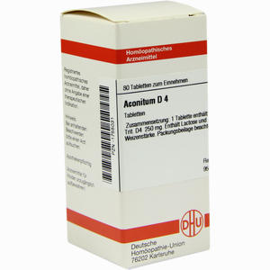 Aconitum D4 Tabletten 80 Stück - ab 7,71 €