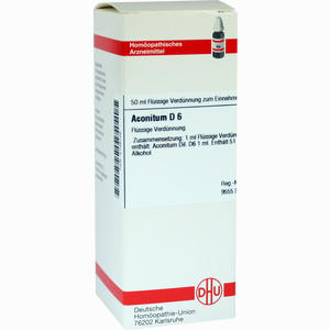 Aconitum D6 Dilution 50 ml - ab 0,00 &euro;