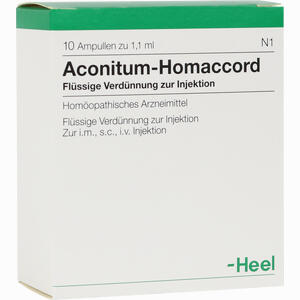 Aconitum Homaccord Ampullen 10 Stück - ab 0,00 €