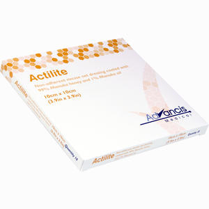 Actilite 10x10cm Honig- Wundauflage Wundgaze 10 Stück - ab 44,90 €