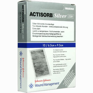 Actisorb 220 Silver 9. 5x6. 5cm Steril EurimPharm Arzneimittel GmbH 10 Stück - ab 71,78 €