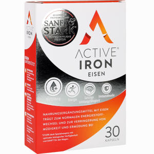 Active Iron Eisen Kapseln 30 Stück - ab 12,52 €