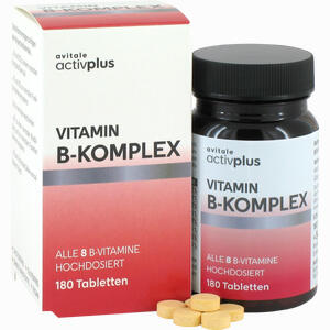 Activplus Vitamin B Komplex 180 Stück - ab 11,75 &euro;