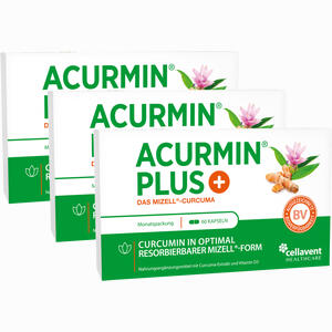 Acurminplus Das Mizell- Curcuma Weichkapseln 180 Stück - ab 58,36 €