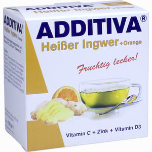 Additiva Heißer Ingwer + Orange Pulver 120 g - ab 1,95 €