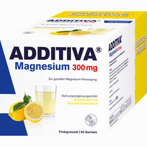 Additiva Magnesium 300mg N Pulver 60 Stück - ab 12,95 €