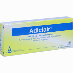 Adiclair Vaginaltabletten 12 Stück - ab 0,00 €