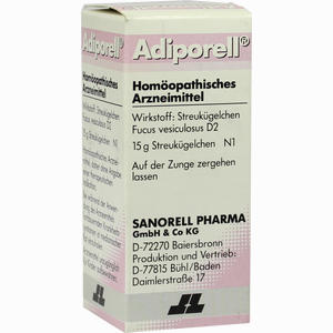 Adiporell D2 Globuli 15 g - ab 0,00 &euro;
