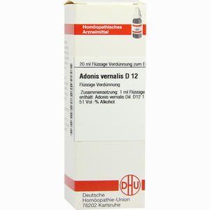 Adonis Vernalis D12 Dilution 20 ml - ab 8,88 €
