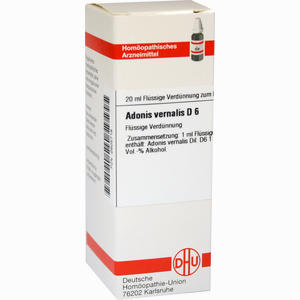 Adonis Vernalis D6 Dilution 20 ml - ab 9,08 €