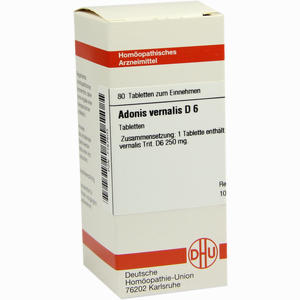 Adonis Vernalis D6 Tabletten 80 Stück - ab 8,87 €