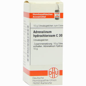 Adrenalinum Hydrochloricum C30 Globuli 10 g - ab 8,15 €