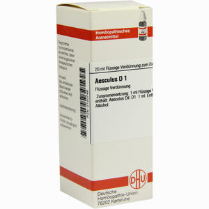 Aesculus D 1 Dilution 20 ml - ab 8,88 €