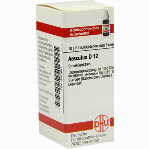Aesculus D12 Globuli 10 g - ab 7,51 €