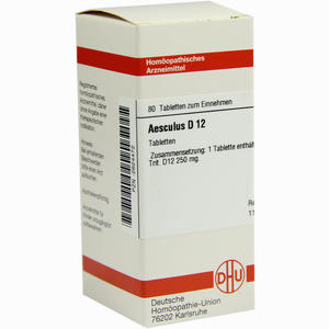 Aesculus D12 Tabletten 80 Stück - ab 9,26 €
