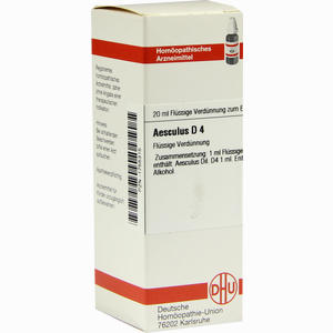 Aesculus D4 Dilution 20 ml - ab 8,88 €