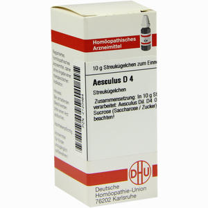 Aesculus D4 Globuli 10 g - ab 7,71 €