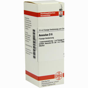 Aesculus D6 Dilution 20 ml - ab 9,31 €