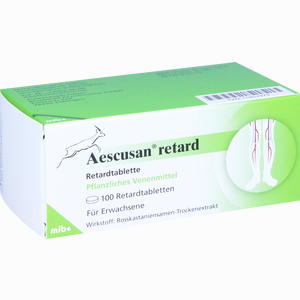 Aescusan Retard Retardtabletten 100 Stück - ab 28,94 €