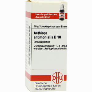Aethiops Antimon D10 Globuli 10 g - ab 8,93 €