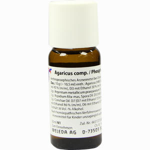 Agaricus Comp/phosph Dilution 50 ml - ab 30,11 €