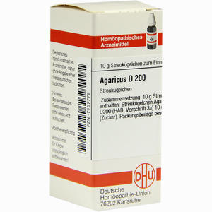 Agaricus D200 Globuli 10 g - ab 14,84 €