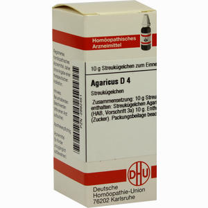 Agaricus D4 Globuli 10 g - ab 7,61 €