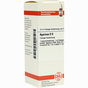 Agaricus D6 Dilution 20 ml - ab 8,95 €