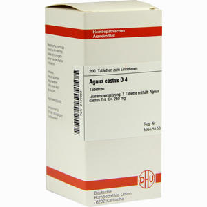 Agnus Castus D4 Tabletten 200 Stück - ab 0,00 &euro;