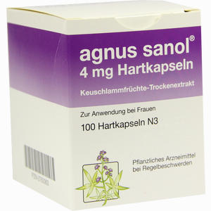 Agnus Sanol Kapseln 100 Stück - ab 0,00 &euro;