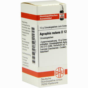 Agraphis Nutans D12 Globuli 10 g - ab 8,03 €