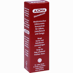 Ajona Stomaticum Zahncremekonzentrat  25 ml - ab 1,35 €