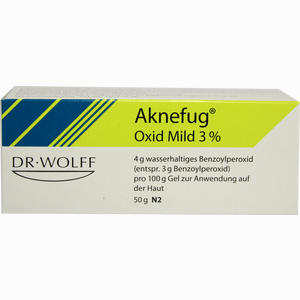 Aknefug- Oxid Mild 3% Gel 50 g - ab 0,00 &euro;