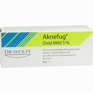 Aknefug- Oxid Mild 5% Gel 50 g - ab 0,00 €