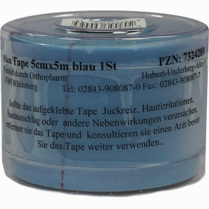Aku Tape 5cmx5m Blau 1 Stück - ab 0,00 &euro;