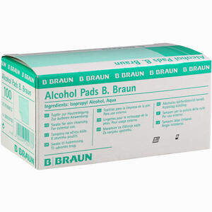 Alcohol Pads B. Braun Tupfer 100 Stück - ab 8,98 €