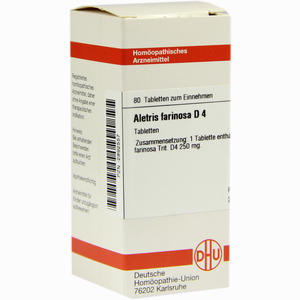 Aletris Farinosa D4 Tabletten 80 Stück - ab 0,00 &euro;