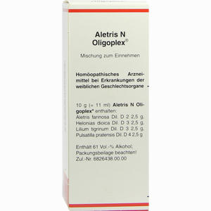 Aletris N Oligoplex Liquidum 50 ml Aletris N Oligoplex Liquidum 50 ml