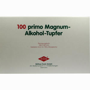 Alkoholtupfer Primo- Magnum 100 Stück - ab 11,07 €